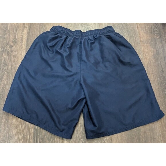 Nike Dri Fit Men's Navy Blue Athletic Gym Basketball Shorts Size 29x9 (422) - Picture 2 of 2